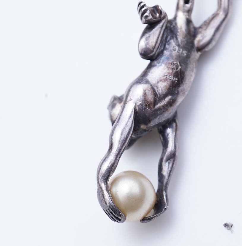 Knoll & Pregizer, a novelty paste brooch, Pforzheim, Germany, early 20th century